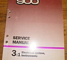 SAAB 900 Service Manual 3:1