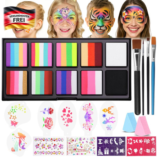 Kinderschminke set mit - kinderschminke,
