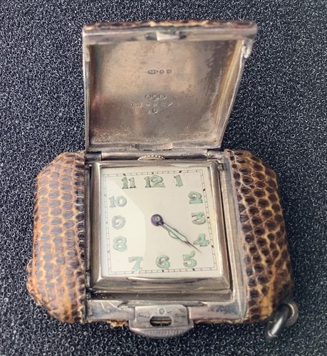 Antike movado ermeto - ermeto, reiseuhr/