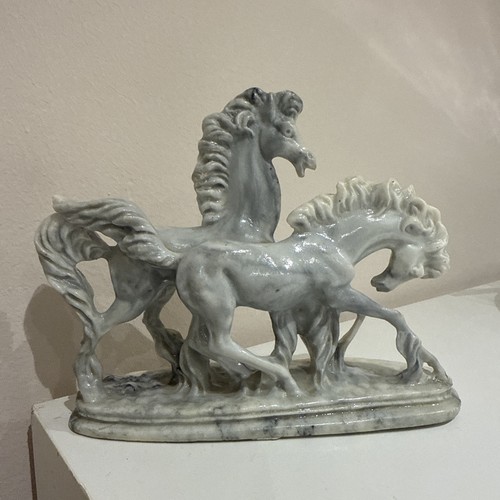 Pferdeskulptur figur keramik - pferdeskulptur,