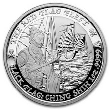 1 oz Silber Tuvalu 2021 Black