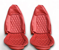 Sitzbezüge Bezüge für Smart 451 Brabus Diamant keine Schonbezüge rot