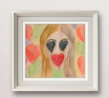 Original Aquarell  -STUMME