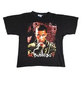 RARE Vintage Bushido XL Deutsch German Rap Aggro Berlin Hip Hop Graphic T-Shirt