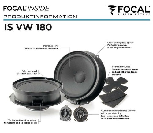 Focal isvw180 wege compo 18 - 2-wege,