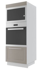 Hochschrank für Backofen und Mikrowelle 60cm Farbe wählbar (EB-D5AM/60/154)
