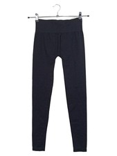 Calzedonia Damen Leggings Sportlich Uni Schwarz Gr. S 36