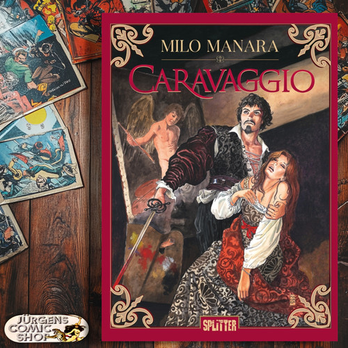Caravaggio splitter comic - caravaggio,
