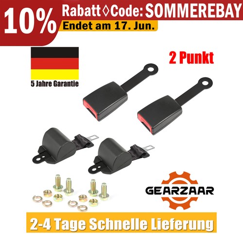 Sicherheitsgurt punkt - 2x, 2-punkt