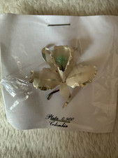 damen brosche silber