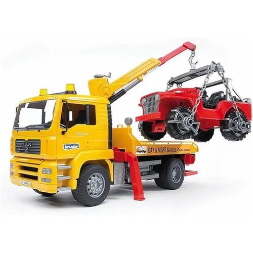 Bruder man tga abschleppwagen - man,