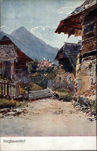 Bergbauernhof 1928 - bergbauernhof,