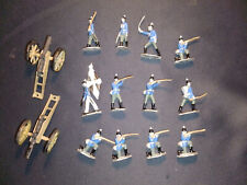 1 Konvolut Sammlung Zinnsoldaten Zinnkannonen