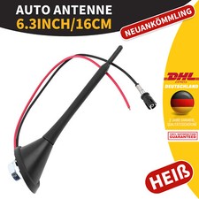 KFZ Auto Raku 2 II Stab Dach Antenne Sockel & integrierter Verstärker Set
