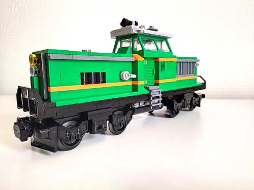 Lego city zug moc custom - zug,