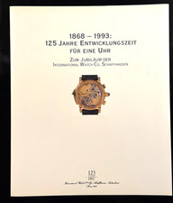 Broschüre 125 Jahre IWC . 125
