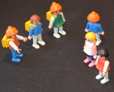 PLAYMOBIL x6 FIGUREN SCHULKINDER SCHULE SCHULE PARK FIGUR KIND GARTEN