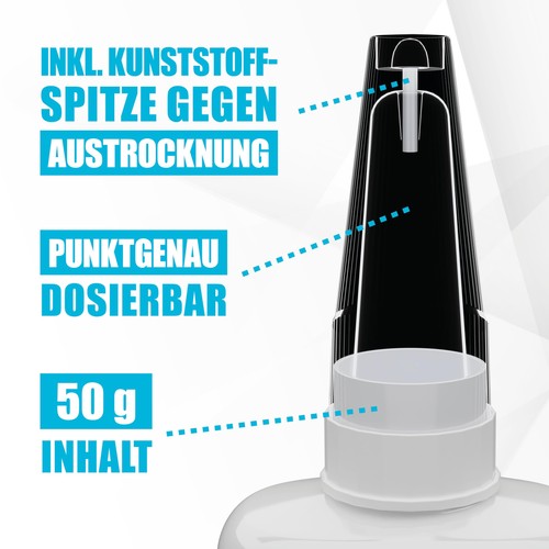 Sekundenkleber gel 50g - sekundenkleber,