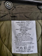 US Gi Shell Parka M51 Army Fieldparka Fishtail XLarge