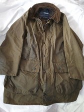 Barbour Herren Jacke Classic Northumbria A825 C44 mit Innenfutter Gr. XL Grün