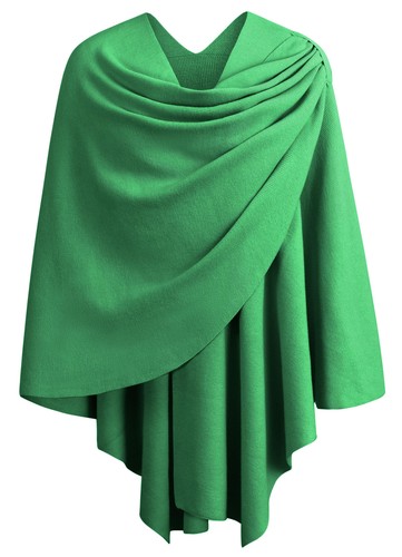 Damen poncho schal cashmere - damen,
