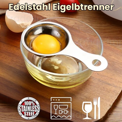 Edelstahl eigelbtrenner - edelstahl,