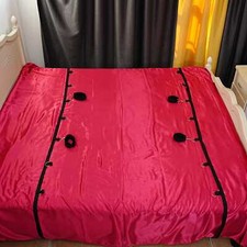 Erotische Spiele Bett Restraint Bondage Handschellen Sklave Knöchel Manschetten