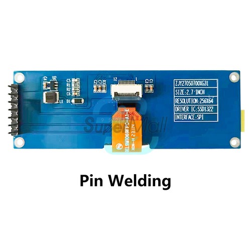 Oled monochrome white - 2.7",