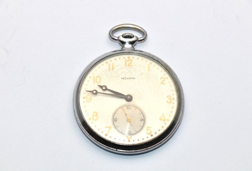 Vintage taschenuhr iskra - vintage, –