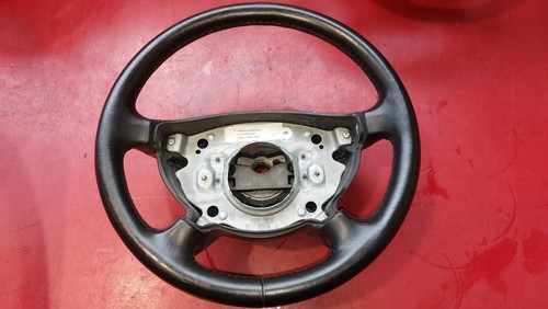 Lederlenkrad airbag schwarz - lederlenkrad,