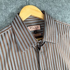 Thomas Pink Hemd Herren 17"