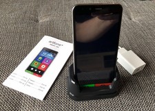 Artfone Smart 500 Senioren Smartphone 4G Handy 5 Zoll-Display mit Ladestation