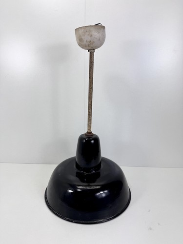 Alte fabriklampe emaille - fabriklampe, lampe