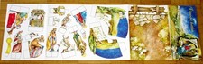 Weihnachtskrippe papier pappe - papier,
