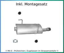 Endschalldämpfer für Peugeot