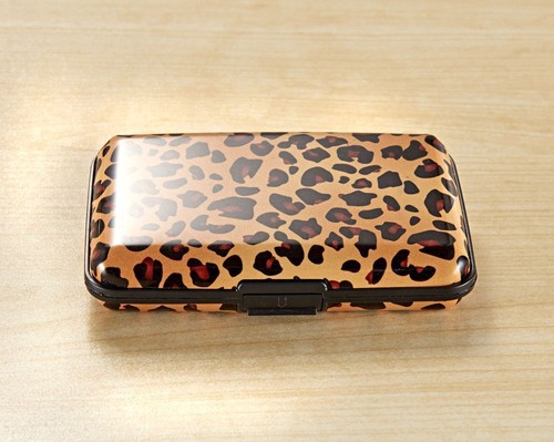 Visitenkartenetui leopard look - visitenkartenetui,