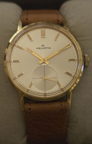 Vintage armbanduhr helvetia - armbanduhr,