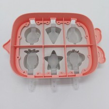 Bomtop Eiswürfelformen Silikon BPAfreie Eisformen Kinder Babys 6 Löcher Kreative