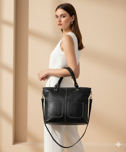 Handgefertigte leder tote - tote, bag