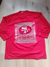 San Francisco 49ers Vintage Shirt NFL Football USA Made Mesh Kurz Arm Big Logo 