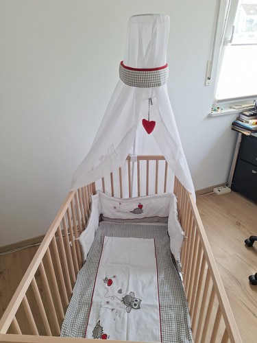 Baby kinderbett buche natur - baby-/kinderbett,