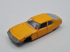Siku Citroën SM gelb stark bespielter Zustand Bastlermodell Ersatzteilspender 