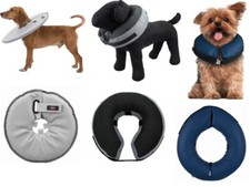 Halskrause Halskragen Schutzkragen aufblasbar Schutz- Trichter für Hund & Katze