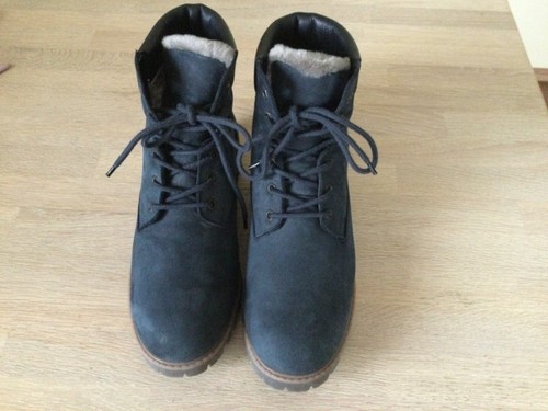 Lammfell boots stiefeletten - lammfell,