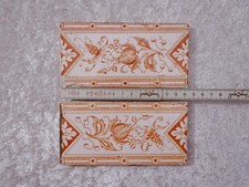 2 x antike Jugendstil Design