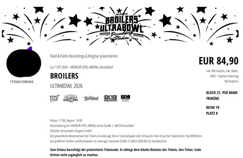 Tickets broilers ultrabowl - tickets,