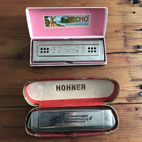 Vtg hohner harmonica - hohner,