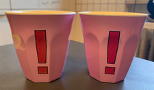 2 x RICE Becher aus Melamin