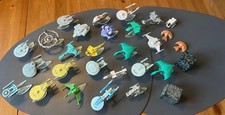 29 Micro Machines Star Trek Schiffe lose - ohne OVP