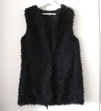 AMISU Damen Flauschig Pelz